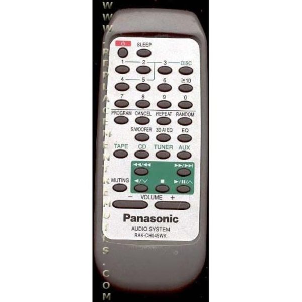 Panasonic RAKCH945WK Audio Remote Control