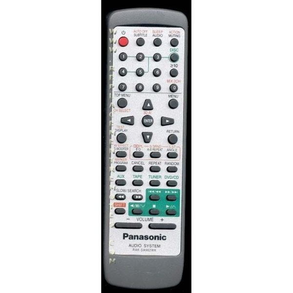 Panasonic RAKSA962WK Audio Remote Control