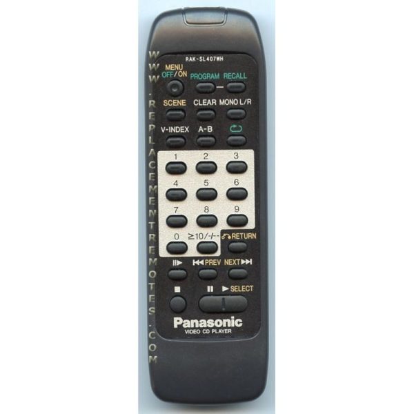 Panasonic RAKSL407WH Audio Remote Control