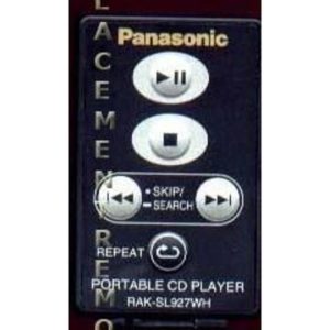 Panasonic RAKSL927WH Audio Remote Control