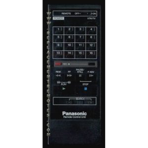 Panasonic VEQ0473 VCR Remote Control