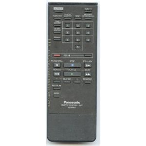 Panasonic VEQ0963 VCR Remote Control