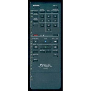 Panasonic VEQ0986 VCR Remote Control