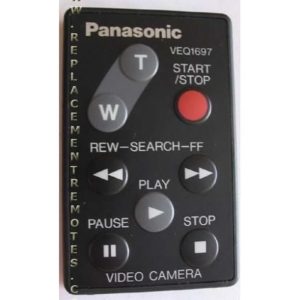 Panasonic VEQ1697 Video Camera Remote Control