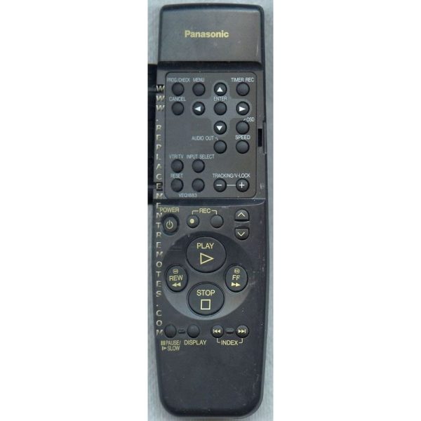 Panasonic VEQ1883 VCR Remote Control