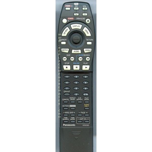 Panasonic VEQ2363 DVD Remote Control