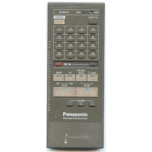Panasonic VSQ0478 VCR Remote Control