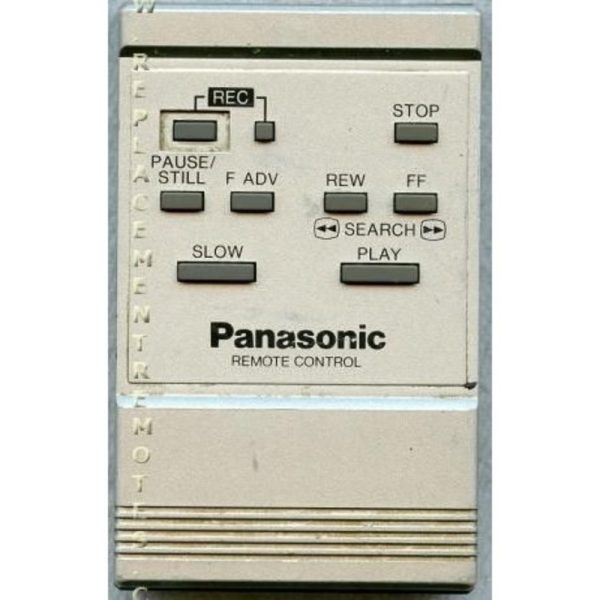 Panasonic VSQS0335 VCR Remote Control