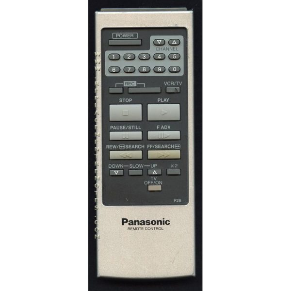Panasonic VSQS0438 VCR Remote Control