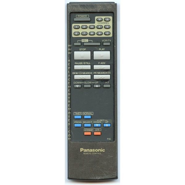 Panasonic VSQS0509 VCR Remote Control
