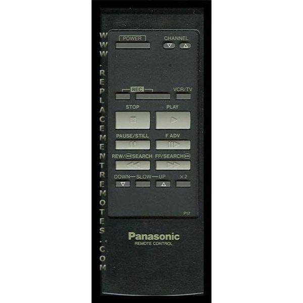 Panasonic VSQS0536 VCR Remote Control