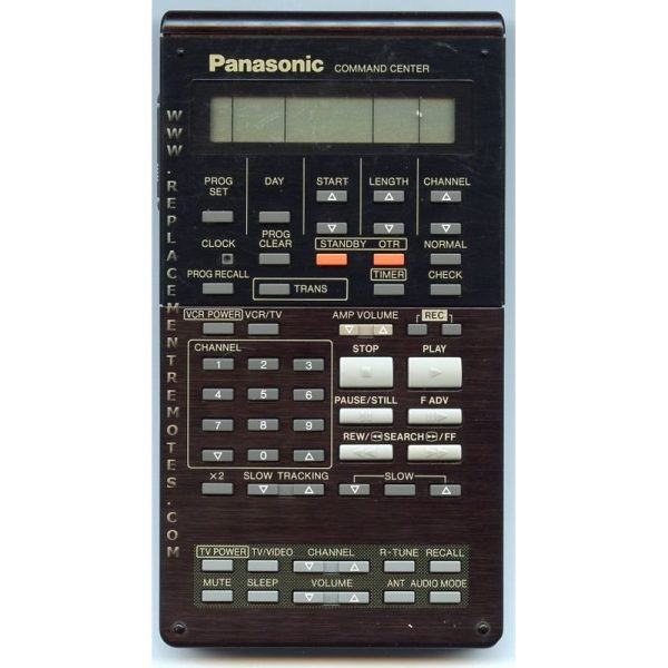 Panasonic VSQS0574 VCR Remote Control