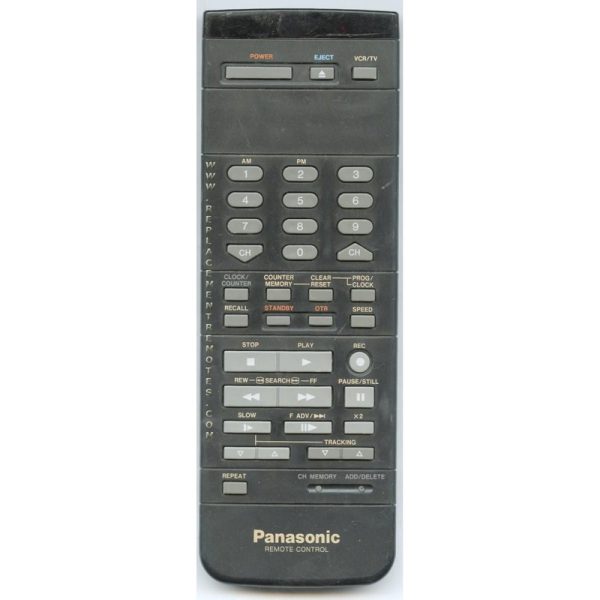 Panasonic VSQS0647 VCR Remote Control