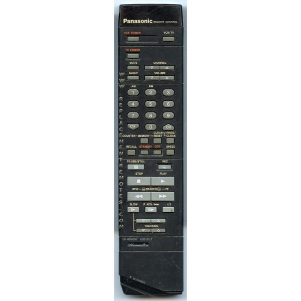Panasonic VSQS0778 VCR Remote Control