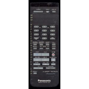 Panasonic VSQS0832 VCR Remote Control