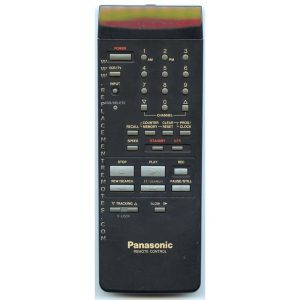 Panasonic VSQS0906 VCR Remote Control