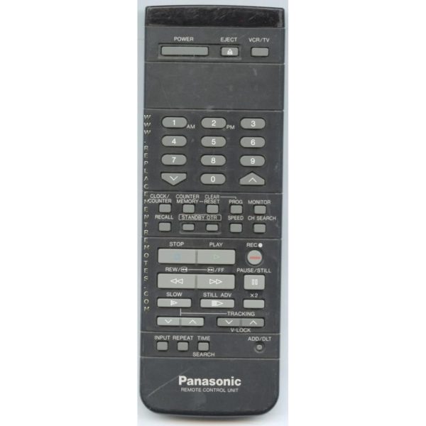 Panasonic VSQS0943 VCR Remote Control