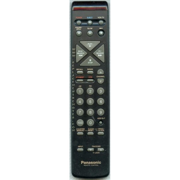 Panasonic VSQS1141 VCR Remote Control