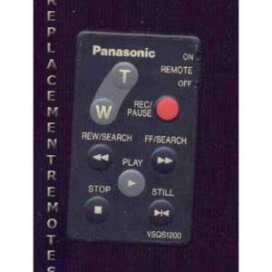 Panasonic VSQS1200 Video Camera Remote Control