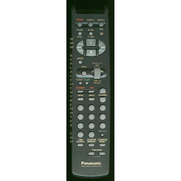 Panasonic VSQS1241 VCR Remote Control