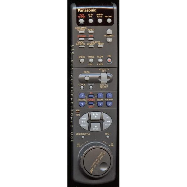 Panasonic VSQS1291 VCR Remote Control