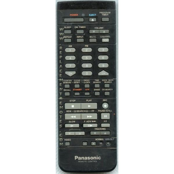 Panasonic VSQS1292 TV/VCR Remote Control