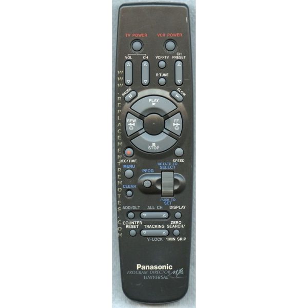 Panasonic VSQS1331 VCR Remote Control