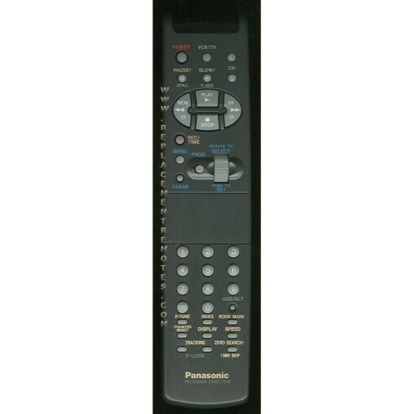 Panasonic VSQS1344 VCR Remote Control