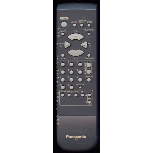 Panasonic VSQS1402 VCR Remote Control
