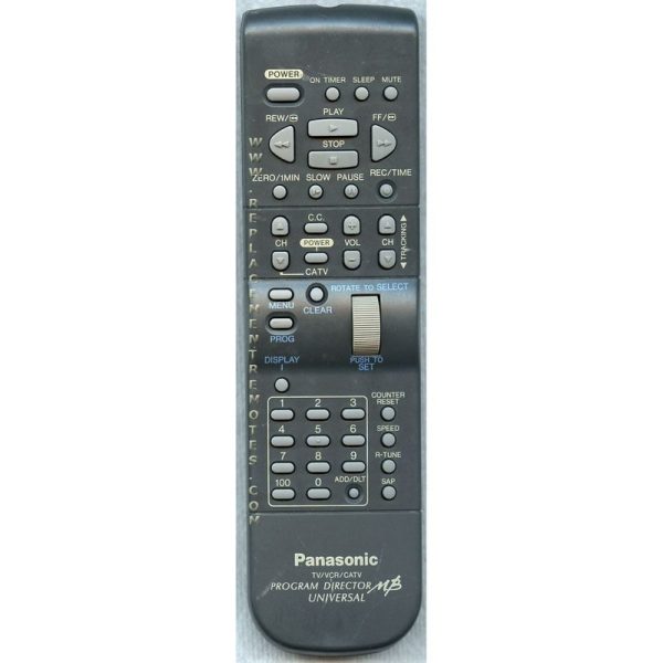 Panasonic VSQS1412 VCR Remote Control