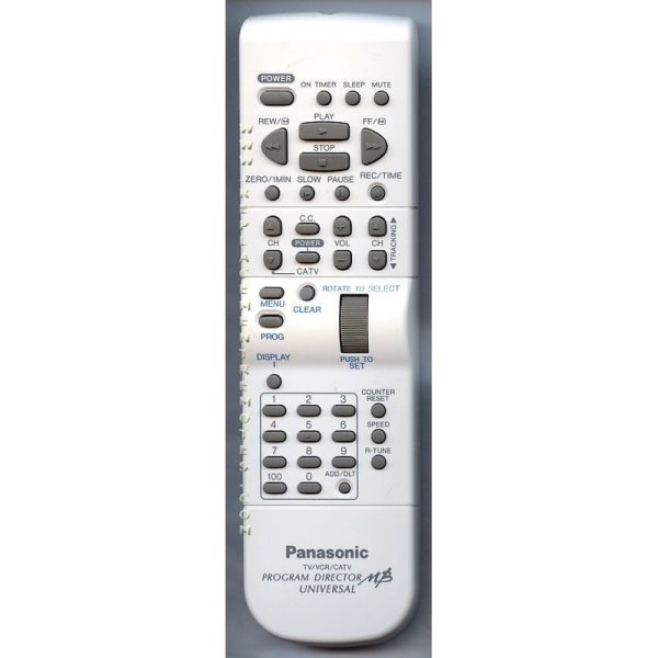 Panasonic VSQS1414 TV/VCR Remote Control