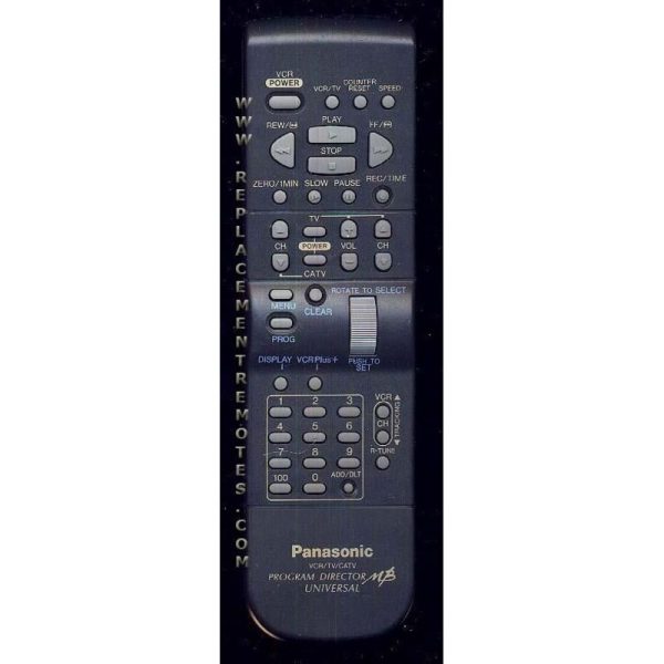 Panasonic VSQS1416 VCR Remote Control