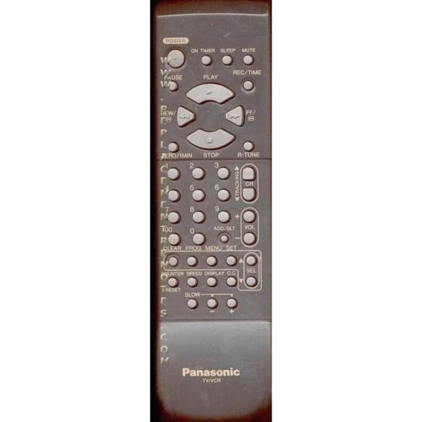 Panasonic VSQS1436 VCR Remote Control