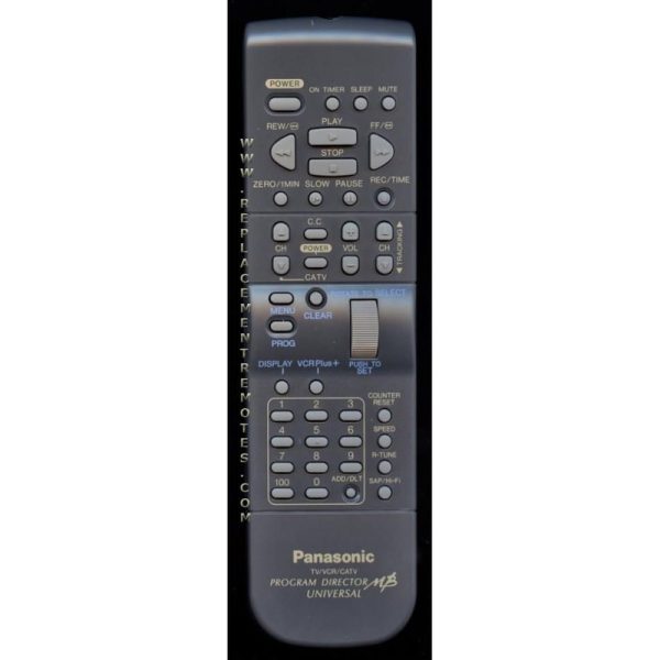 Panasonic VSQS1444 TV/VCR Remote Control