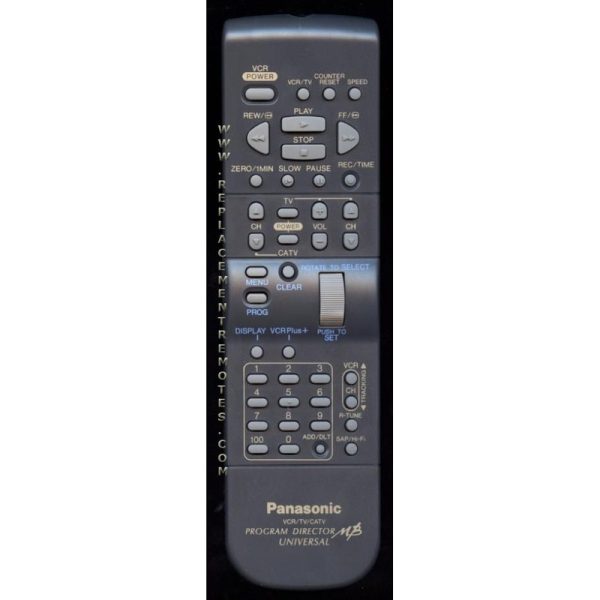 Panasonic VSQS1449 VCR Remote Control