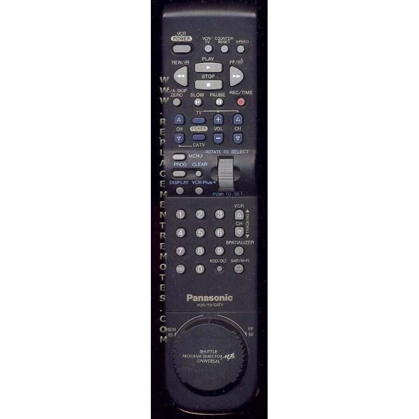 Panasonic VSQS1461 VCR Remote Control
