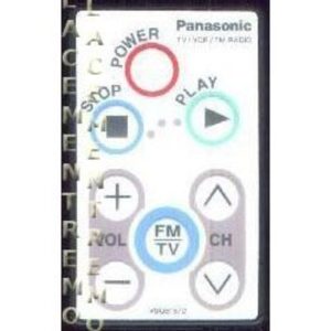 Panasonic VSQS1572 Receiver Remote Control