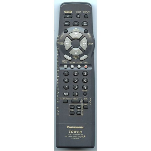 Panasonic VSQS1595 VCR Remote Control