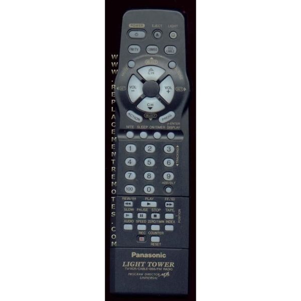 Panasonic VSQS1603 TV/VCR Remote Control