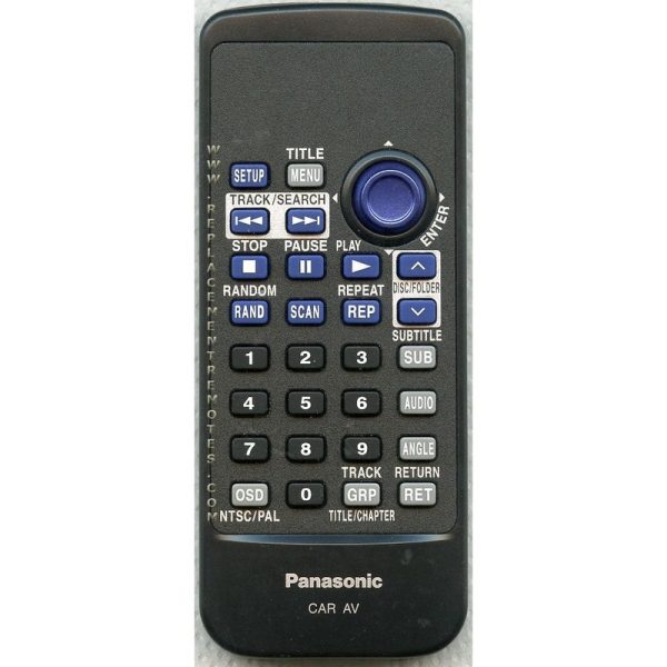 Panasonic YEFX999256A Car Audio Remote Control