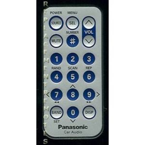 Panasonic YEFX9992663 Car Audio Remote Control
