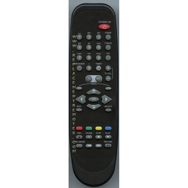 Philips DVDR615 DVDR Remote Control