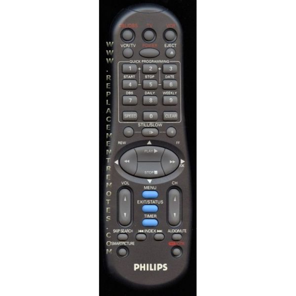 Philips LP20703005A VCR Remote Control
