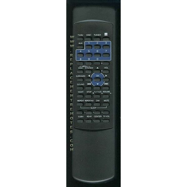 Philips MX3600 DVD Remote Control