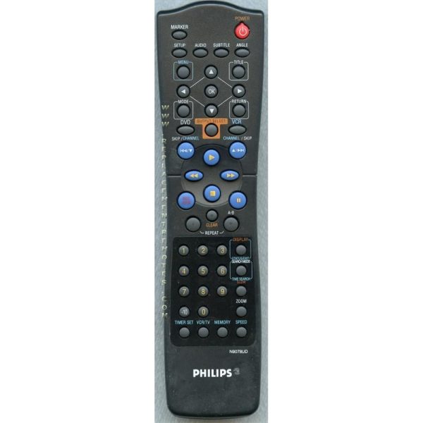 Philips N9078UD DVD/VCR Remote Control