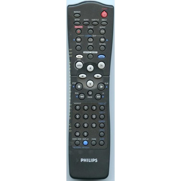 Philips NA500UD DVD Player / VCR Recorder Combo Remote Control – NA500UD
