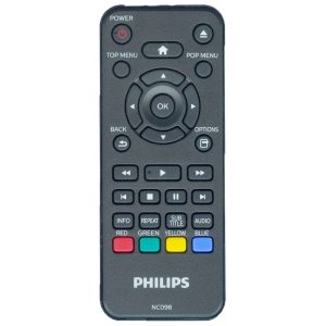 Philips NC098UL Blu-ray Remote Control for BDP1502/F7A