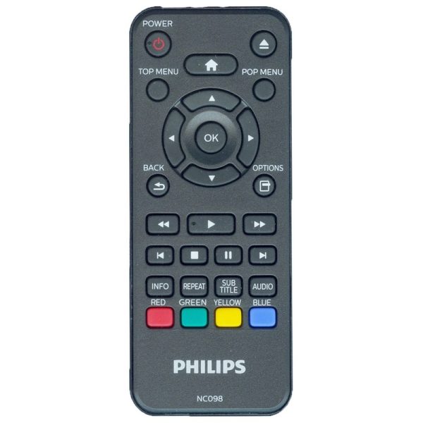 Philips NC098UL Blu-ray Remote Control for BDP1502/F7A