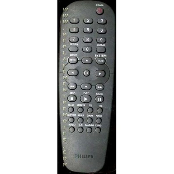 Philips RC19137002/01 DVD Remote Control