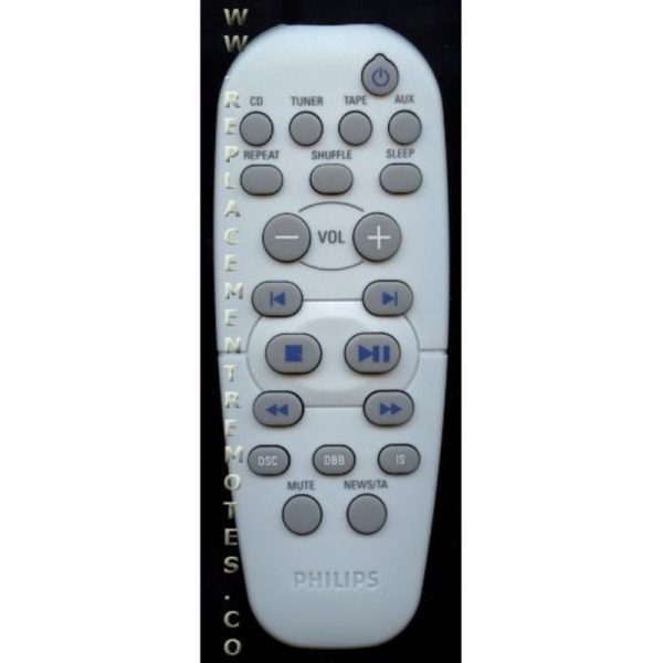 Philips RC19621007/01 Audio Remote Control
